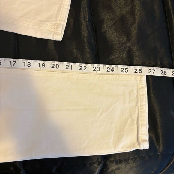 H&M White Extra High Waist Jeans Size 6 - Picture 8 of 8